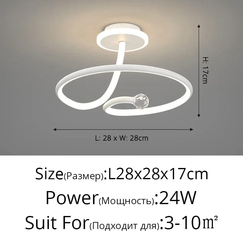 Plafonnier LED Design Circulaire | Marco Lucetti