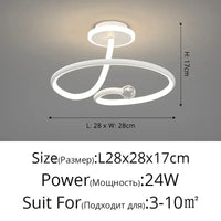 Plafonnier LED Design Circulaire | Marco Lucetti