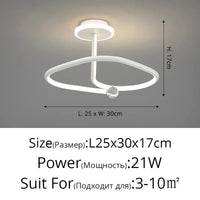 Plafonnier LED Design Circulaire | Marco Lucetti C Blanc / Blanc froid, pas de télécommande