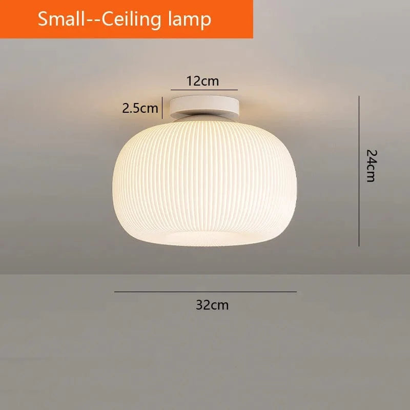 Plafonnier LED Design Citrouille - Collection Enfant Luminescence | Marco Lucetti B D32cm / Blanc froid