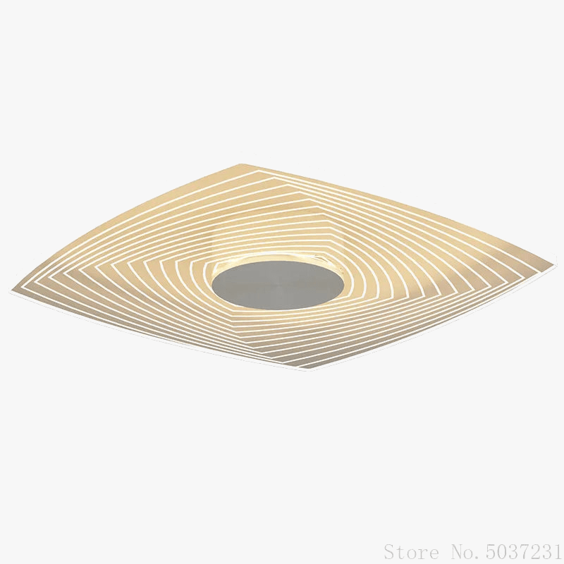 Plafonnier LED Design en aluminium acrylique géométrique | Marco Lucetti