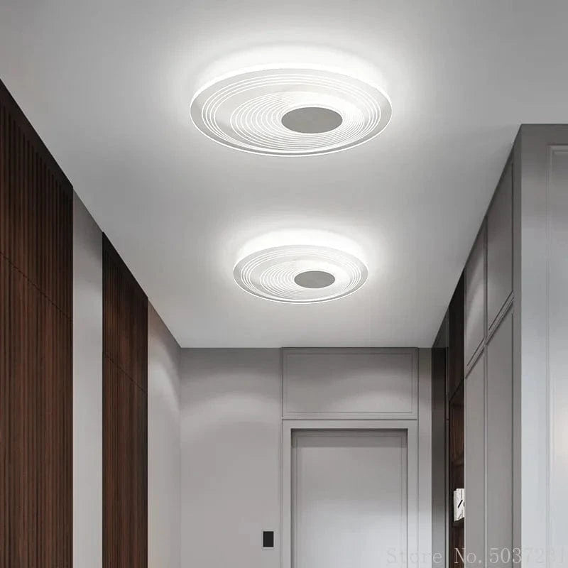 Plafonnier LED Design en aluminium acrylique géométrique | Marco Lucetti