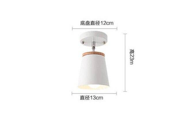 Plafonnier LED design en métal et bois | Marco Lucetti C