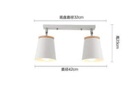 Plafonnier LED design en métal et bois | Marco Lucetti D