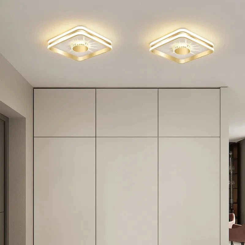Plafonnier LED Design: Forme Ronde ou Carrée | Marco Lucetti