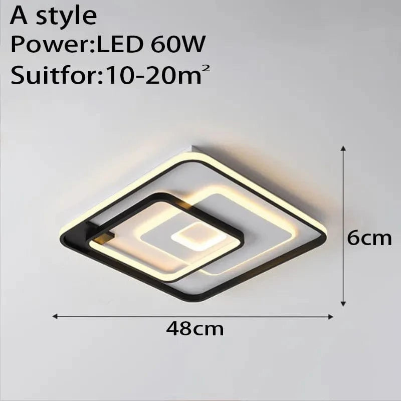 Plafonnier LED Design Intérieur | Marco Lucetti 48 cm UN / 3 couleurs pas de télécommande