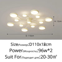 Plafonnier LED design lumineux pour une décoration intérieure moderne | Marco Lucetti