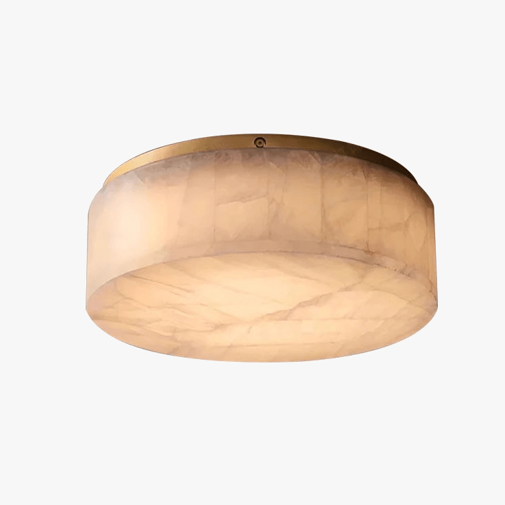 Plafonnier LED Design Moderne en Marbre Naturel Haut de Gamme - LuminaLux | Marco Lucetti