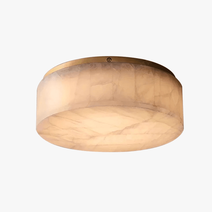 Plafonnier LED Design Moderne en Marbre Naturel Haut de Gamme - LuminaLux | Marco Lucetti