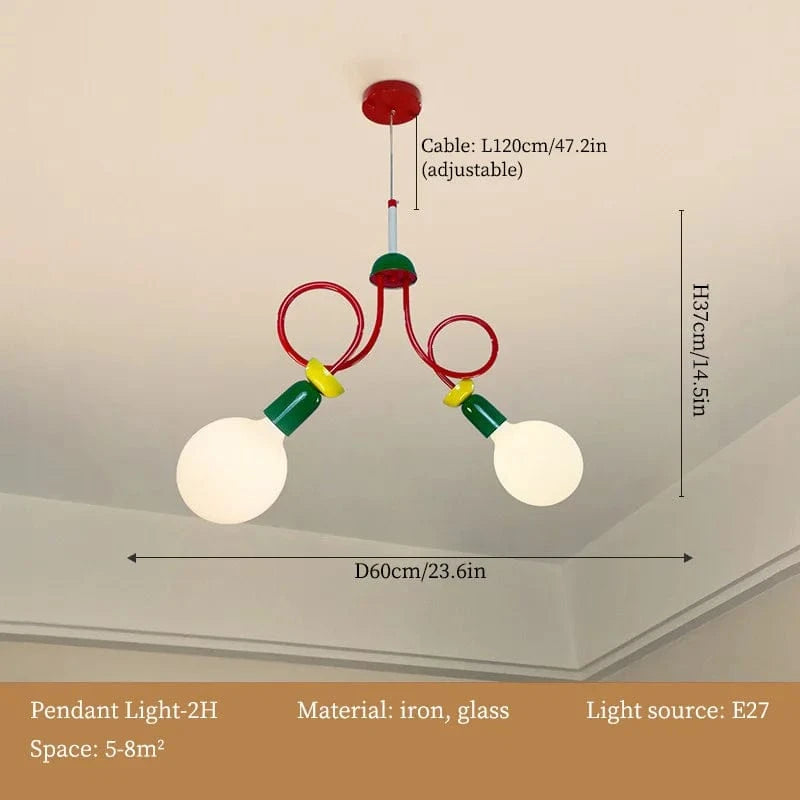 Plafonnier LED Design Moderne - Luminaire Décoratif Idéal pour la Maison | Marco Lucetti 1H / Lumière blanche