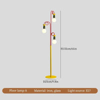 Plafonnier LED Design Moderne - Luminaire Décoratif Idéal pour la Maison | Marco Lucetti Lampadaire A / Lumière chaude