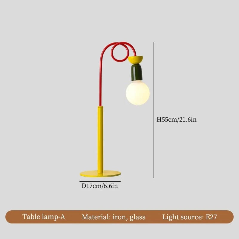 Plafonnier LED Design Moderne - Luminaire Décoratif Idéal pour la Maison | Marco Lucetti Lampe de table A / Lumière neutre