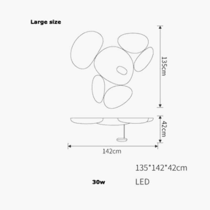 Plafonnier LED Design Moderne - Luminaire Décoratif Intérieur | Marco Lucetti