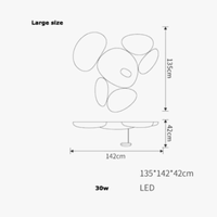 Plafonnier LED Design Moderne - Luminaire Décoratif Intérieur | Marco Lucetti