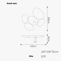 Plafonnier LED Design Moderne - Luminaire Décoratif Intérieur | Marco Lucetti