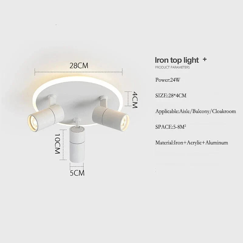 Plafonnier LED Design Moderne - Luminaire Décoratif Intérieur | Marco Lucetti