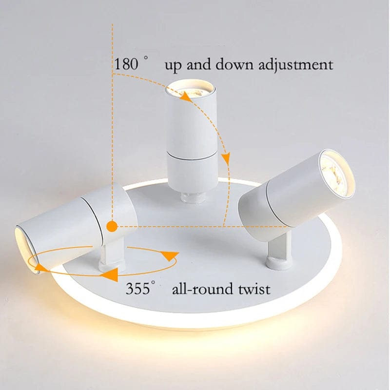 Plafonnier LED Design Moderne - Luminaire Décoratif Intérieur | Marco Lucetti