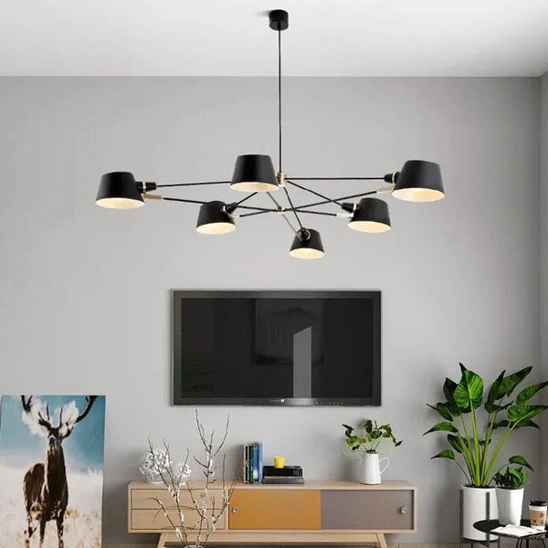 Plafonnier LED design moderne pour salon, salle à manger, chambre - Suspension minimaliste pour décor à la maison | Marco Lucetti
