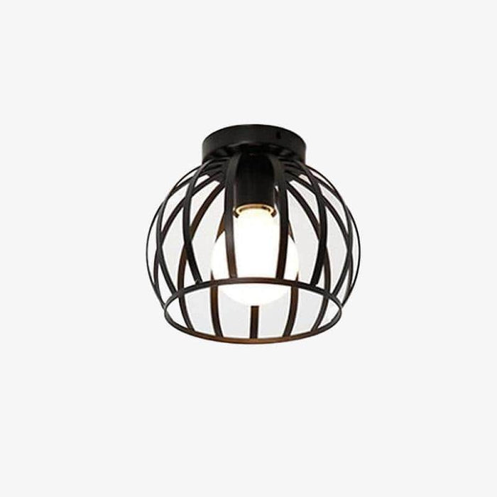 Plafonnier LED design noir - diverses formes | Marco Lucetti