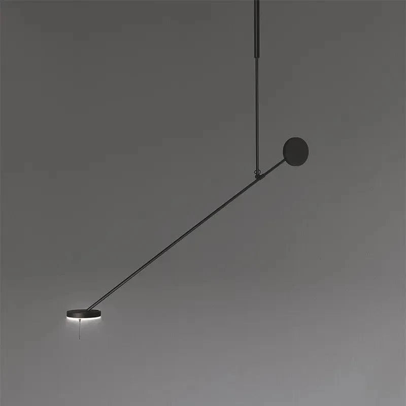 Plafonnier Led design nordique - Luminaires noirs pour Tables basses, Restaurants, Bureaux et Chambres | Marco Lucetti