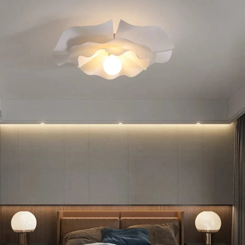 Plafonnier LED Design Nordique Moderne en Acrylique à Motifs Florals | Marco Lucetti