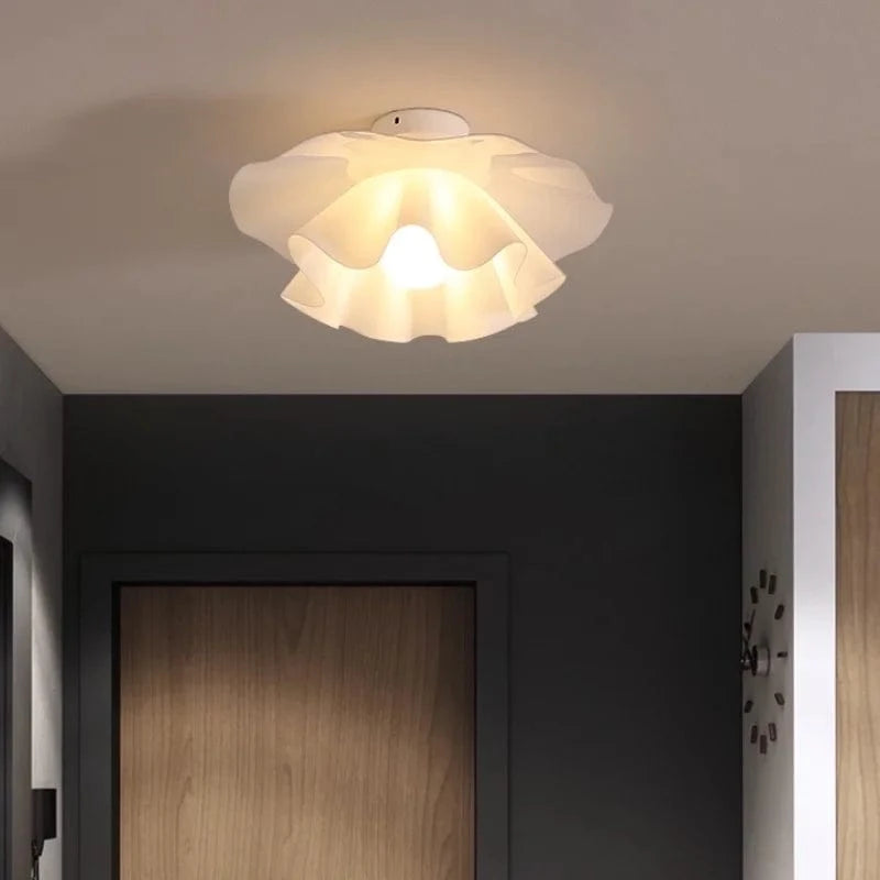 Plafonnier LED Design Nordique Moderne en Acrylique à Motifs Florals | Marco Lucetti