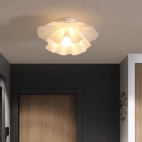 Plafonnier LED Design Nordique Moderne en Acrylique à Motifs Florals | Marco Lucetti