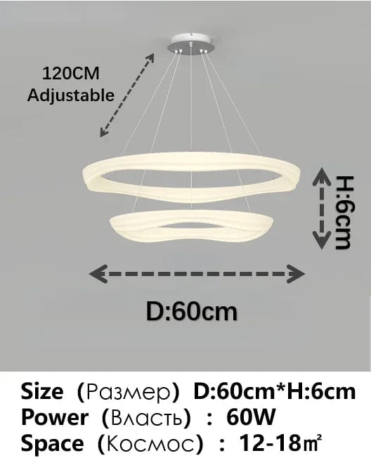 Plafonnier LED design nordique moderne | Marco Lucetti