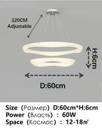 Plafonnier LED design nordique moderne | Marco Lucetti