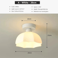 Plafonnier LED design pour balcon et porche en verre  | Marco Lucetti