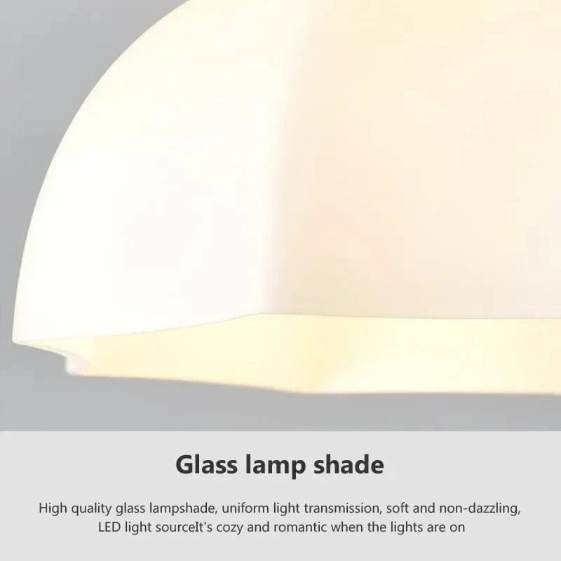 Plafonnier LED design pour balcon et porche en verre  | Marco Lucetti