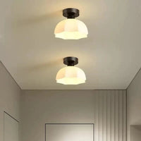 Plafonnier LED design pour balcon et porche en verre  | Marco Lucetti