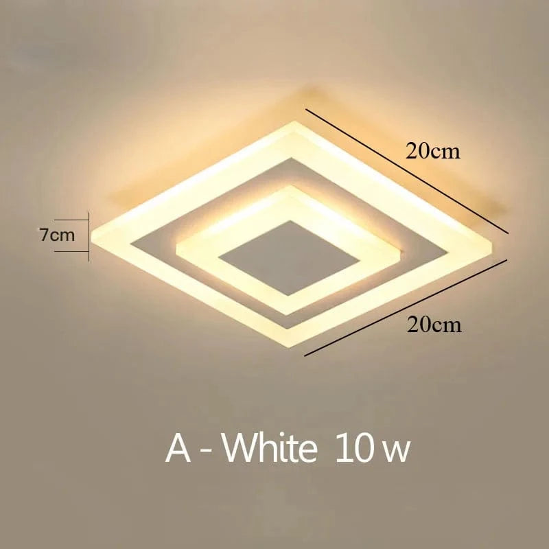 Plafonnier LED Design pour Éclairer Votre Maison - Livraison Directe | Marco Lucetti A blanc 1824 / Luminosité variable