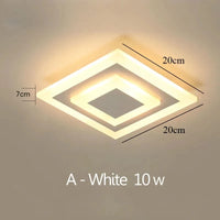 Plafonnier LED Design pour Éclairer Votre Maison - Livraison Directe | Marco Lucetti A blanc 1824 / Luminosité variable