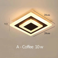 Plafonnier LED Design pour Éclairer Votre Maison - Livraison Directe | Marco Lucetti A café 1824 / Luminosité variable