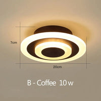 Plafonnier LED Design pour Éclairer Votre Maison - Livraison Directe | Marco Lucetti B Café 1823 / Blanc chaud, pas de télécommande