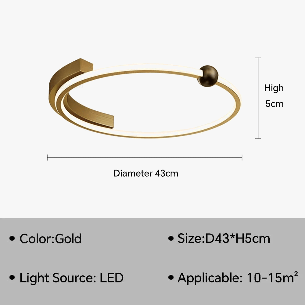 Plafonnier LED design pour illuminer votre intérieur | Marco Lucetti