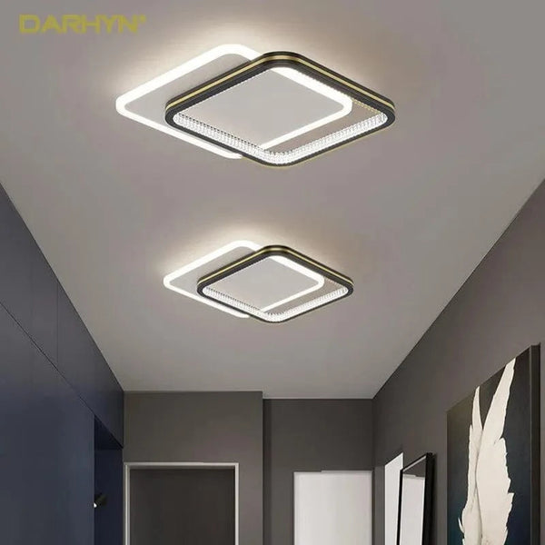 Plafonnier LED design pour l'entrée : luminaires d'intérieur avec abat-jour en cristal | Marco Lucetti