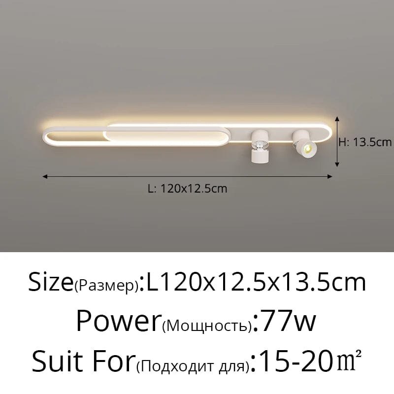 Plafonnier LED design pour loft - Luminaire décoratif d'intérieur | Marco Lucetti