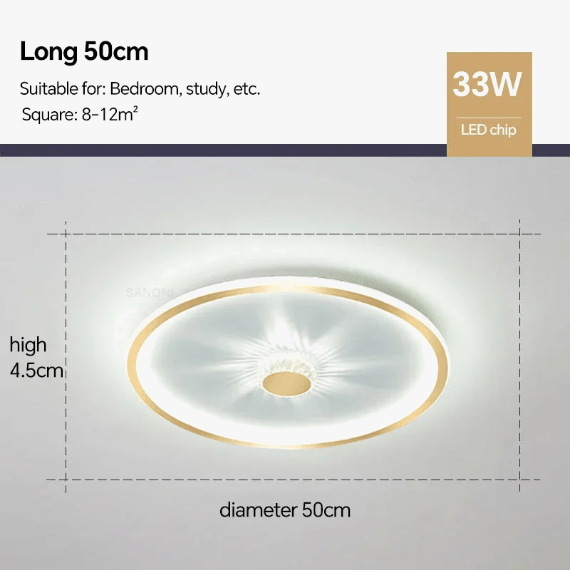 Plafonnier LED Design pour Salon Salle à Manger Chambre d'Enfants Cuisine | Marco Lucetti
