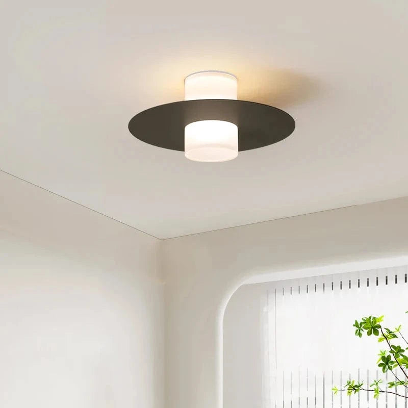 Plafonnier LED design pour tout intérieur - Noir & Blanc | Marco Lucetti