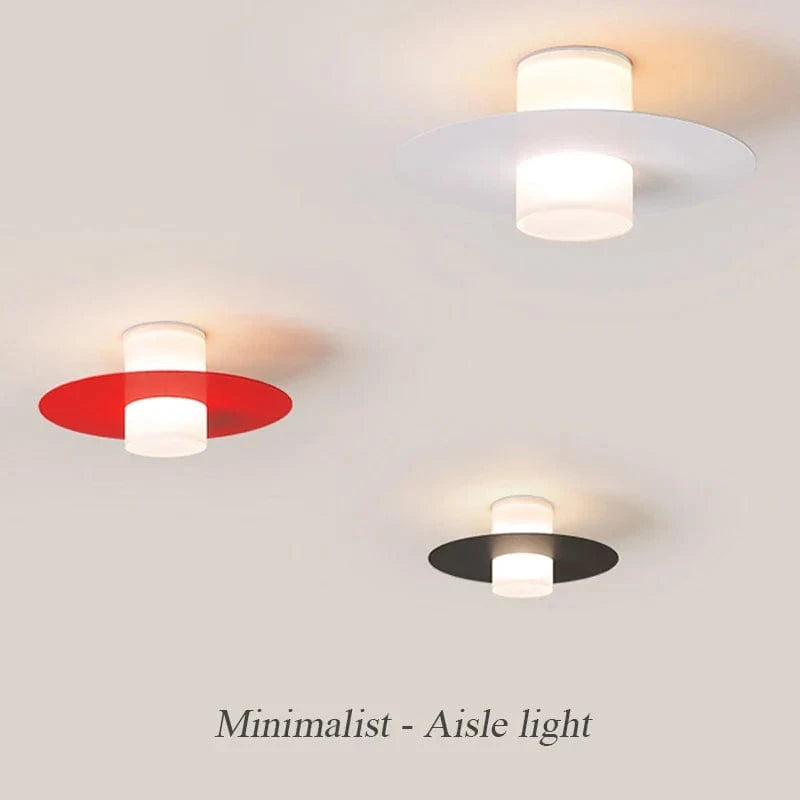 Plafonnier LED design pour tout intérieur - Noir & Blanc | Marco Lucetti