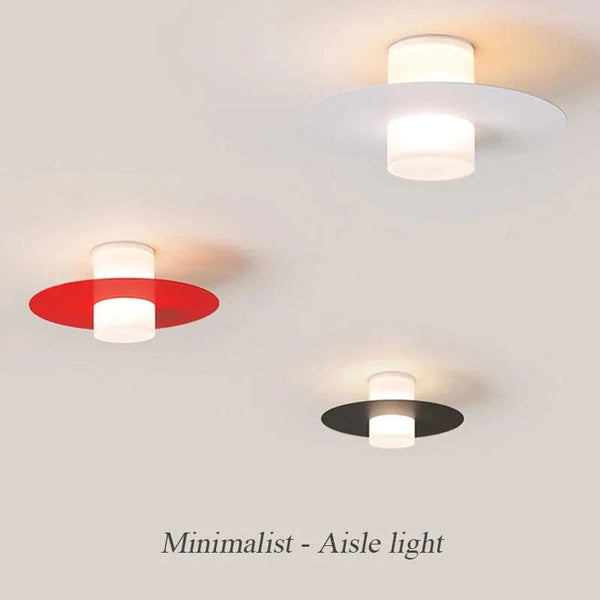 Plafonnier LED design pour tout intérieur - Noir & Blanc | Marco Lucetti