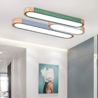 Plafonnier LED dimmable en bois - Idéal pour tous les espaces | Marco Lucetti