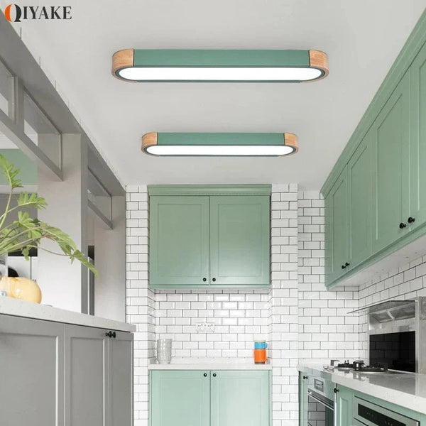 Plafonnier LED dimmable en bois - Idéal pour tous les espaces | Marco Lucetti