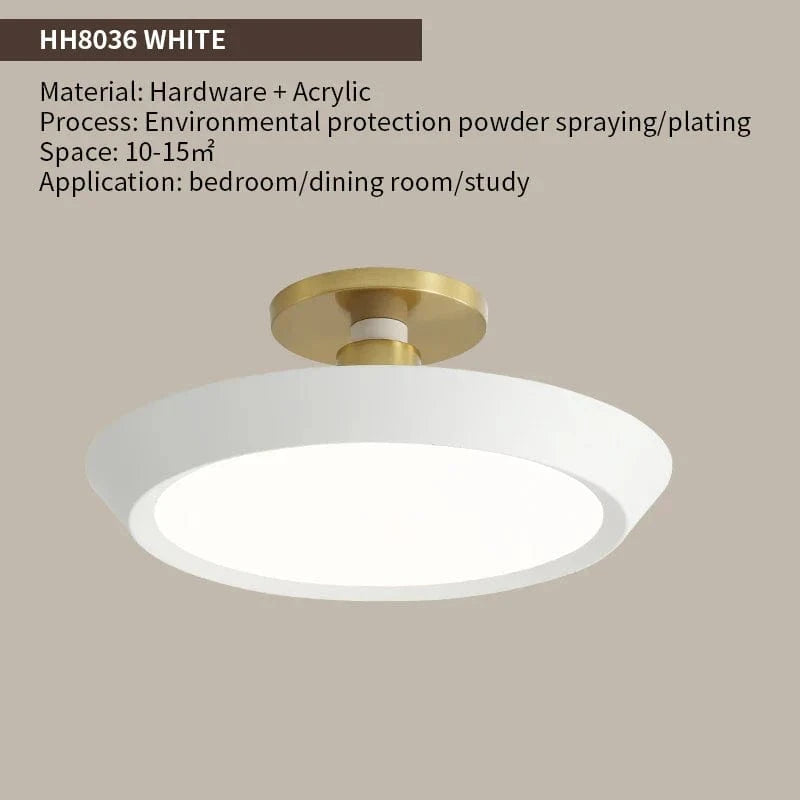 Plafonnier LED Dimmable Suspendu ModernLite | Marco Lucetti Blanc / 30 cm / Lumière modifiable