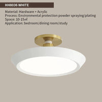 Plafonnier LED Dimmable Suspendu ModernLite | Marco Lucetti Blanc / 30 cm / Lumière modifiable