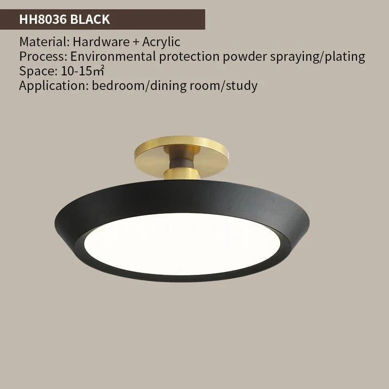 Plafonnier LED Dimmable Suspendu ModernLite | Marco Lucetti Noir / 30 cm / Lumière modifiable