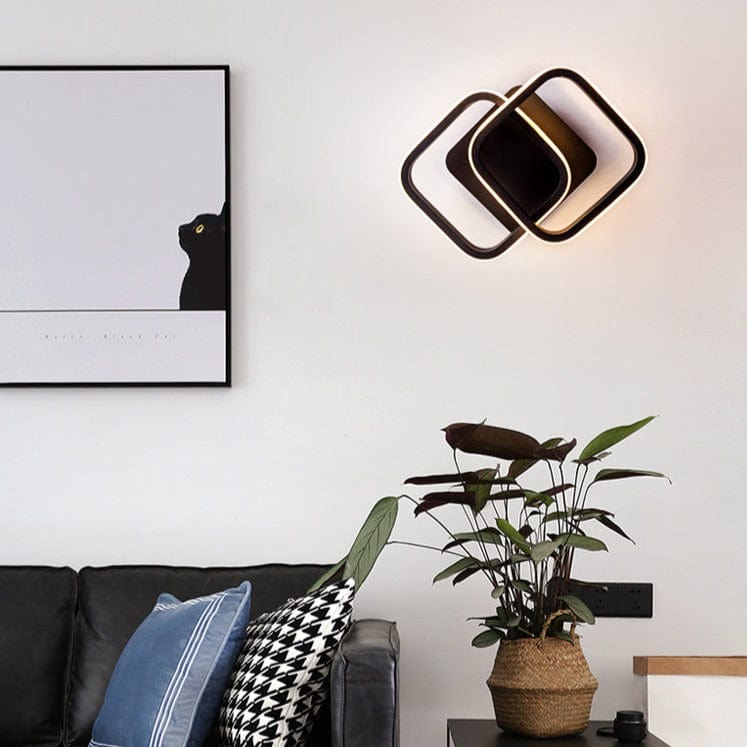 Plafonnier LED Doha Cross Square | Marco Lucetti