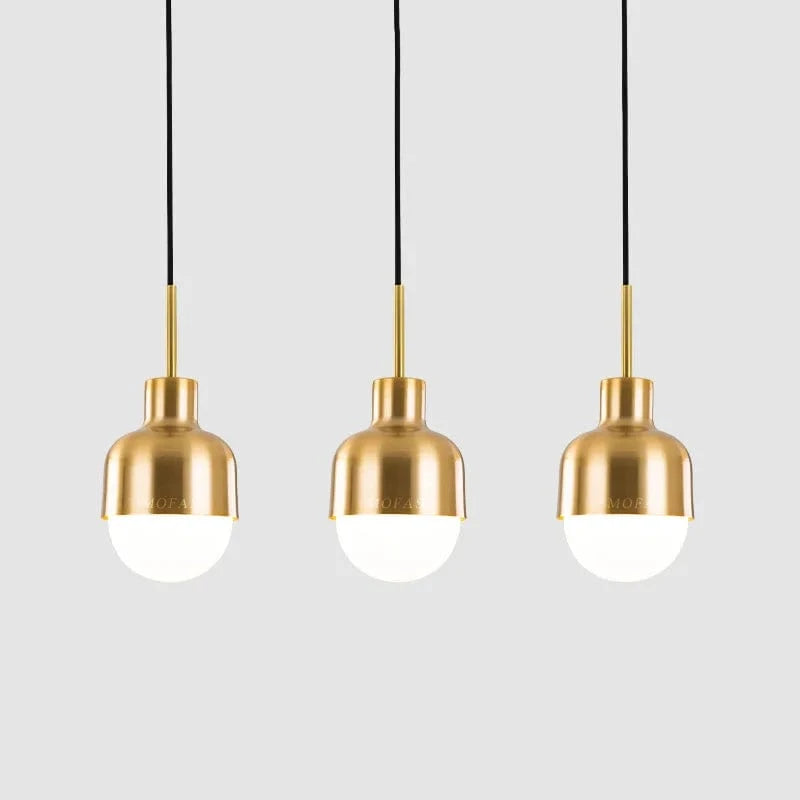 Plafonnier LED Doré | Marco Lucetti